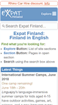 Mobile Screenshot of expat-finland.com